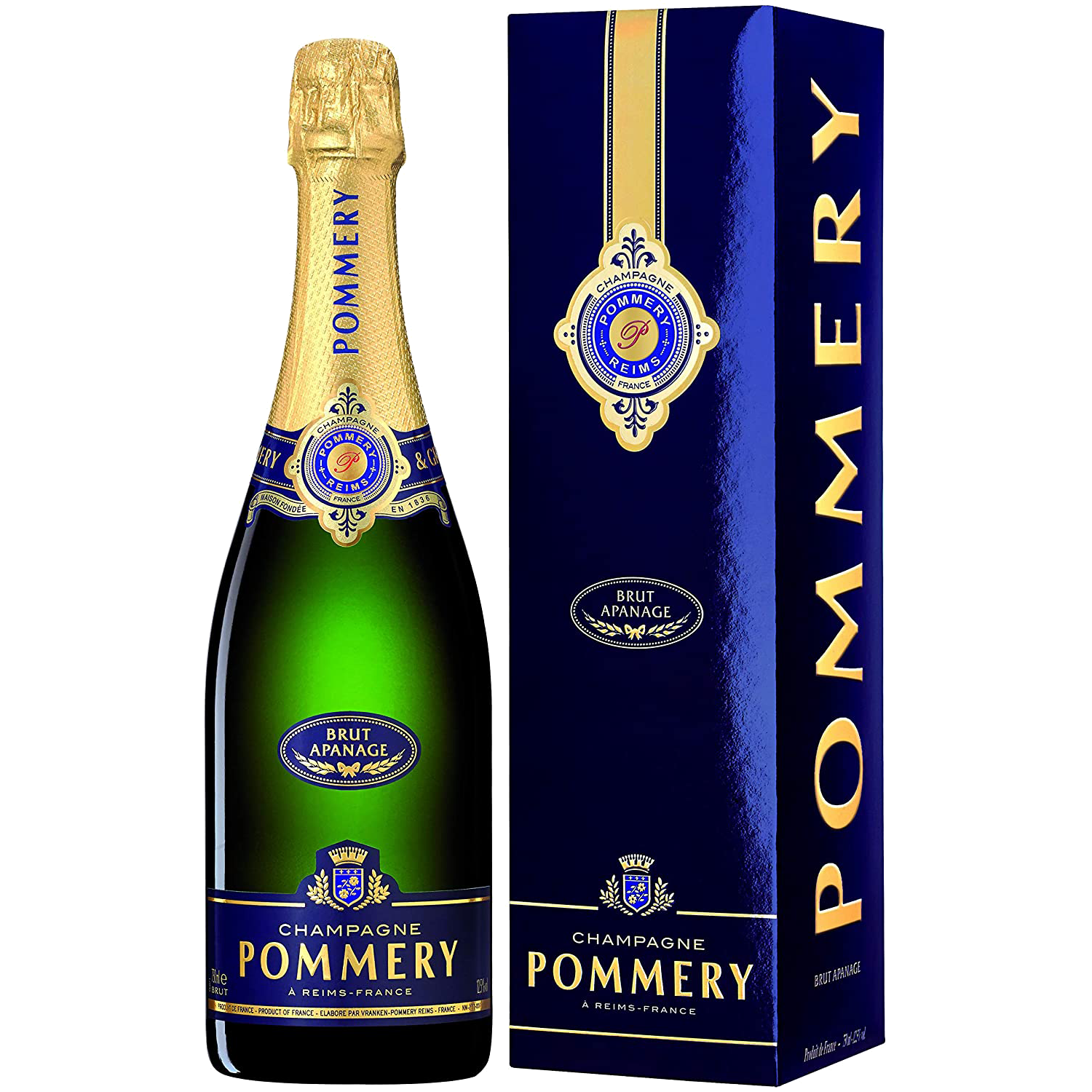 Champagne Pommery Apanage Brut – Van Den Bussche Wijnen